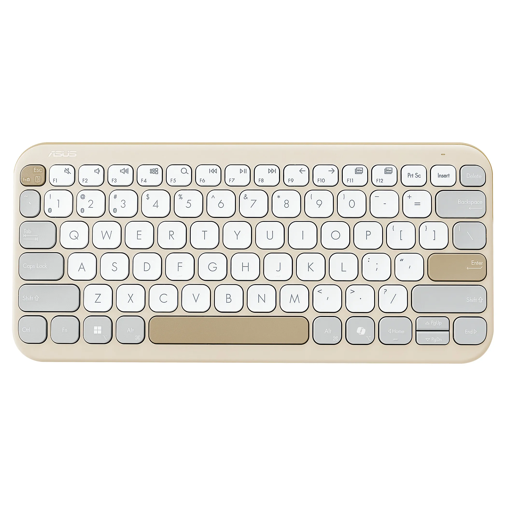 ASUS Marshmallow KW100 keyboard Klaviatūra ASUS Marshmallow KW100 (90XB0880-BKB190)