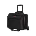 Wenger/SwissGear Potomac, šoninis vaizdas su atidarytu priekiniu skyriumi
