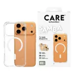 Telefono dėklas PanzerGlass CARE by Samba Case Transparent w. White MagSafe iPhone 17 Pro (CR37687), vaizdas 2
