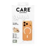 Telefono dėklas PanzerGlass CARE by Samba Case Transparent w. White MagSafe iPhone 17 Pro (CR37687), vaizdas 3