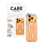 Telefono dėklas PanzerGlass CARE by Samba Case Transparent w. White MagSafe iPhone 17 Pro (CR37687), vaizdas 5