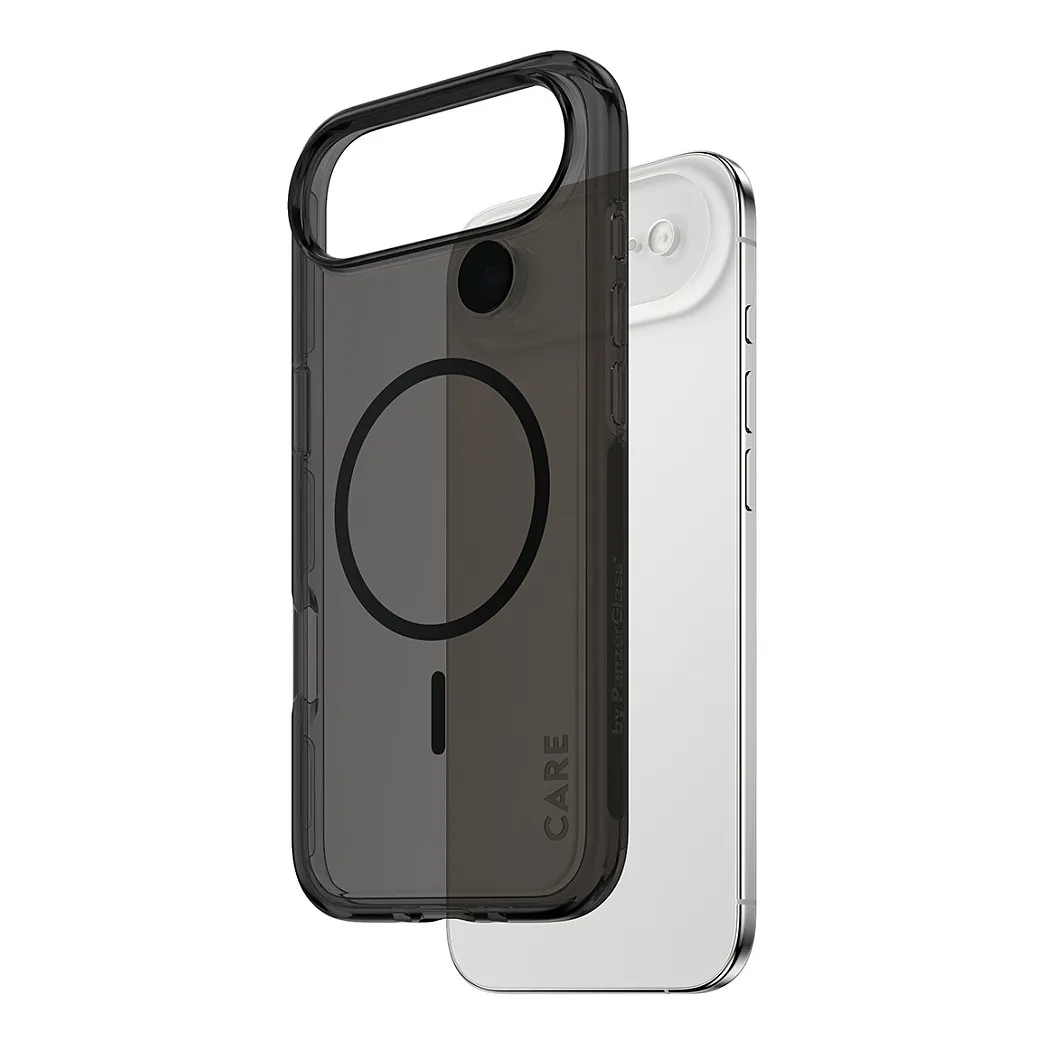 PanzerGlass CARE™ by ® Smokey Case w. Black MagSafe iPhone Air mobile phone case Telefono dėklas PanzerGlass CARE by Smokey Case w. Black MagSafe iPhone Air (CR43952)