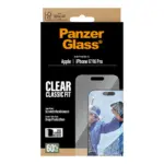 Apsauginis stiklas PanzerGlass Screen Protector iPhone 17, iPhone 16 Pro, Classic Fit w. EasyAligner (PG97490), vaizdas 3