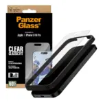 Apsauginis stiklas PanzerGlass Screen Protector iPhone 17, iPhone 16 Pro, Classic Fit w. EasyAligner (PG97490), vaizdas 5