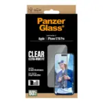 Apsauginis stiklas PanzerGlass Screen Protector iPhone 17, iPhone 16 Pro, Ultra-Wide Fit w. EasyAligner (PG30687), vaizdas 3