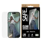 Apsauginis stiklas PanzerGlass SAFE. by Screen Protector iPhone 17 Pro, Ultra-Wide Fit w. EasyAligner (SA74726), vaizdas 2