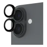 Apsauginis stiklas PanzerGlass Hoops Camera Lens Protector Black iPhone 17, iPhone 16, 16 Plus (PG55024)