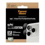 Apsauginis stiklas PanzerGlass Hoops Camera Lens Protector Transparent iPhone 17 Pro, iPhone 17 Pro Max (PG38406), vaizdas 3