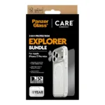 Mobilusis telefonas PanzerGlass, CARE by 3-in-1 Bundle iPhone 17 Pro Max (CR94434), vaizdas 3
