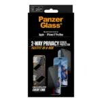 Apsauginis stiklas PanzerGlass 2-Way Privacy Screen Protector iPhone 17 Pro Max (PG35684), vaizdas 3