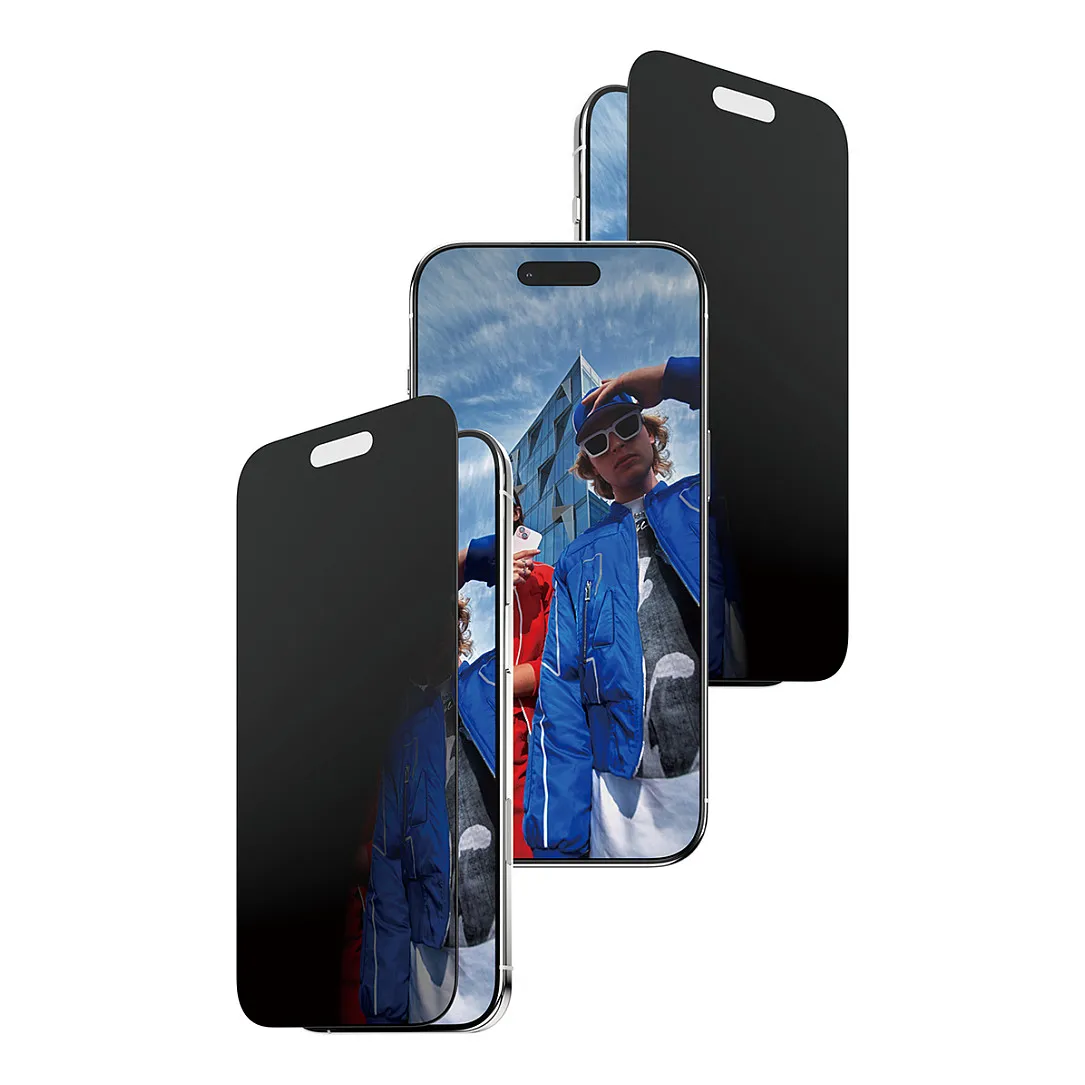 PanzerGlass ® 2-Way Privacy Screen Protector iPhone Air | Ultra-Wide Fit w. Fastfit in-a-box Apsauginis stiklas PanzerGlass 2-Way Privacy Screen Protector iPhone Air (PG53680)