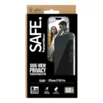 Apsauginis stiklas PanzerGlass SAFE. by 2-Way Privacy Screen Protector iPhone 17, iPhone 16 Pro (SA41290), vaizdas 3
