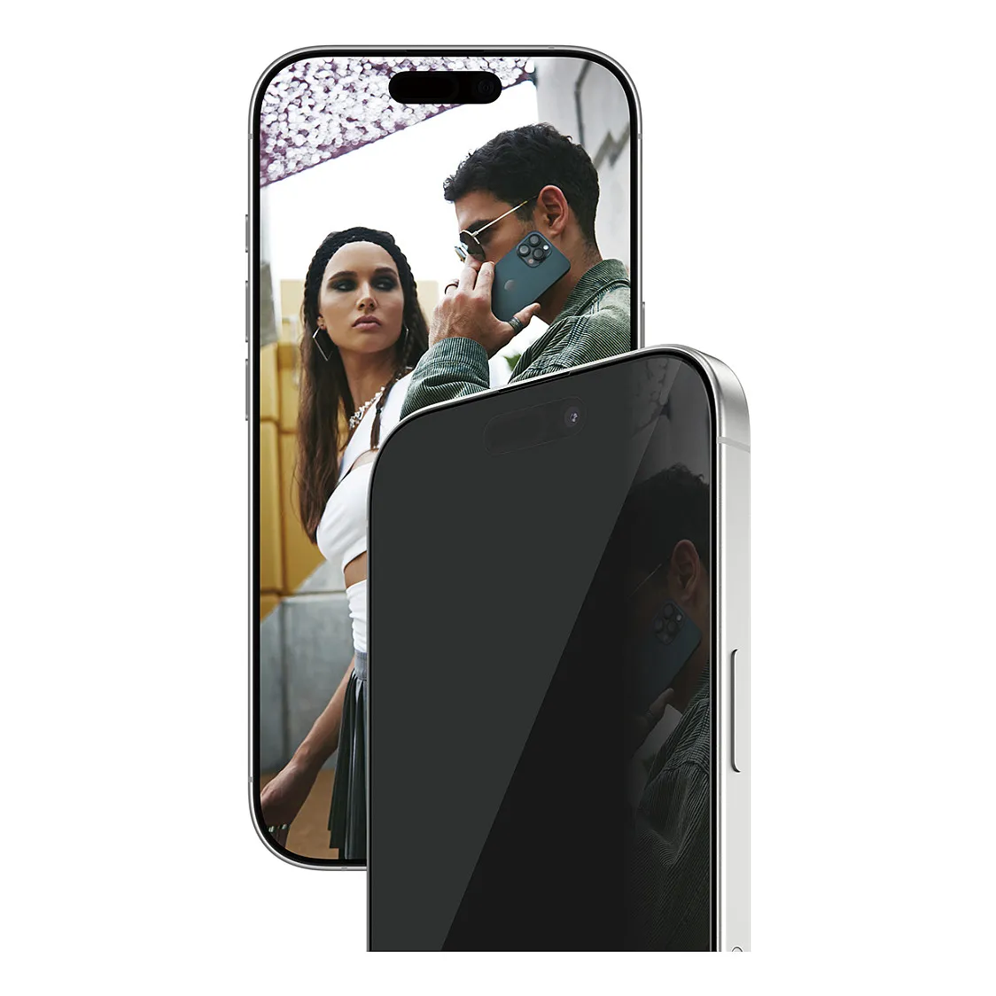 PanzerGlass SAFE. by ® 2-Way Privacy Screen Protector iPhone 17 | iPhone 16 Pro | Ultra-Wide Fit w. EasyAligner Apsauginis stiklas PanzerGlass SAFE. by 2-Way Privacy Screen Protector iPhone 17, iPhone 16 Pro (SA41290)