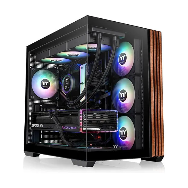 Thermaltake View 380 WS ARGB Thermaltake View 380 WS ARGB, Midi Tower, palaiko ATX ir micro ATX