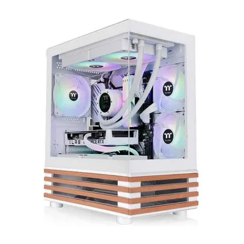 Thermaltake View 170 WS ARGB Snow, Micro Tower, balta spalva