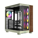 Thermaltake CA-11E-00MEWN-WS, Midi Tower, žalias korpusas