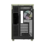 Korpusas Thermaltake CA-11E-00MEWN-WS, matomas iš šono su atidarytomis durelėmis
