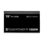 Thermaltake Toughpower PT 1000W maitinimo blokas, šoninis vaizdas su jungtimis