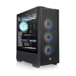 Thermaltake S380 TG ARGB, Midi Tower, palaiko ATX ir EATX formatus