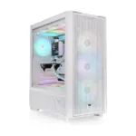 Thermaltake S380 TG ARGB korpusas su grūdintu stiklu ir ARGB apšvietimu