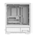 Korpusas Thermaltake S380 TG ARGB, matomas iš šono su apšvietimu
