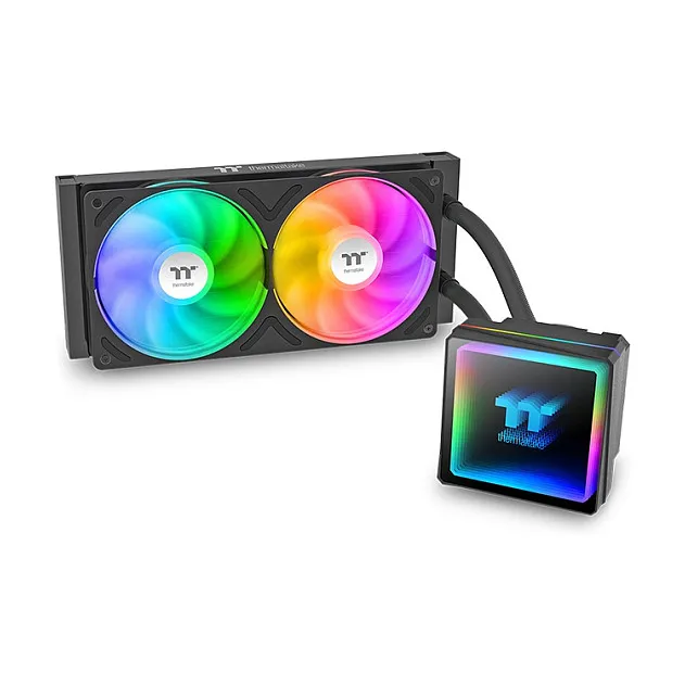 Thermaltake TH240 V3 ARGB Thermaltake TH240 V3 ARGB, All-in-one liquid cooler, 12 cm, 2500 RPM