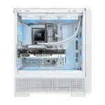 Thermaltake TH360 V3 ARGB, artimiausio kampo vaizdas su apšvietimu
