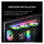 Korpuso aušintuvas COUGAR CF-UN240FW-RGB, vaizdas 6