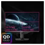 MSI MPG 321URXDE QD-OLED computer monitor