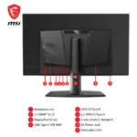 MSI MPG 321URXDE QD-OLED computer monitor