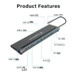 Conceptronic DONN17G laptop dock/port replicator
