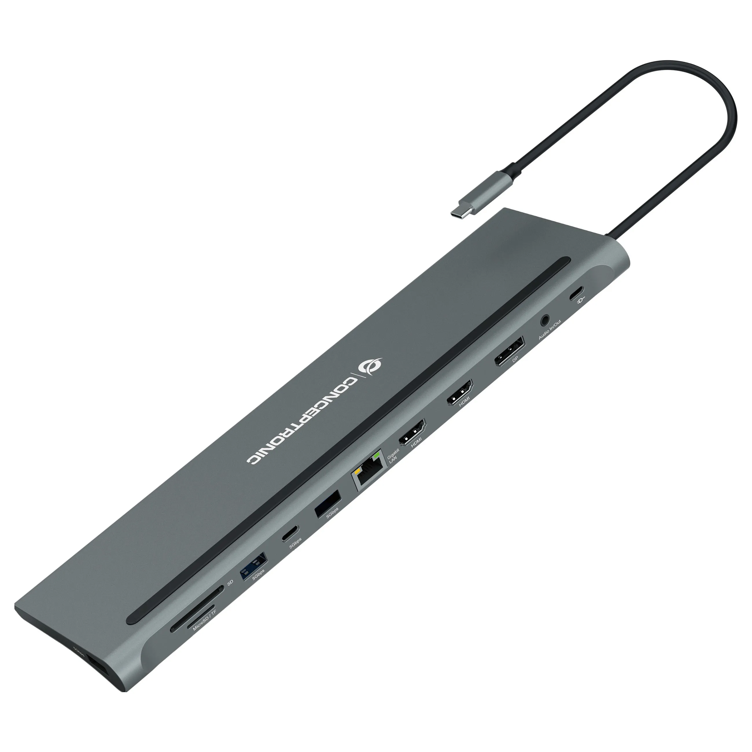 Conceptronic DONN17G laptop dock/port replicator Conceptronic DONN17G laptop dock/port replicator