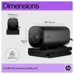 HP 965 4K Streaming webcam