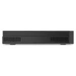 Lenovo ThinkCentre neo 55q Gen 6, šoninis vaizdas su jungtimis ir aušinimo sistema
