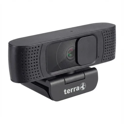 Internetinė kamera Wortmann TERRA Webcam Slide 2 mit Schieber (C1919) Full-HD, Auto Focus, Stereo Mic, Privacy (2920216)