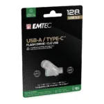 USB atmintinė Emtec D280 Dual (ECMMD128GD283), vaizdas 3