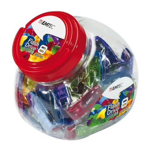 Emtec C410 Color Mix – Candy Jar 2.0 USB flash drive
