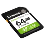 Atminties kortelė Kingston Technology Canvas Select Plus Gen3 (SDS3/64GB), vaizdas 2