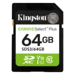 Atminties kortelė Kingston Technology Canvas Select Plus Gen3 (SDS3/64GB)