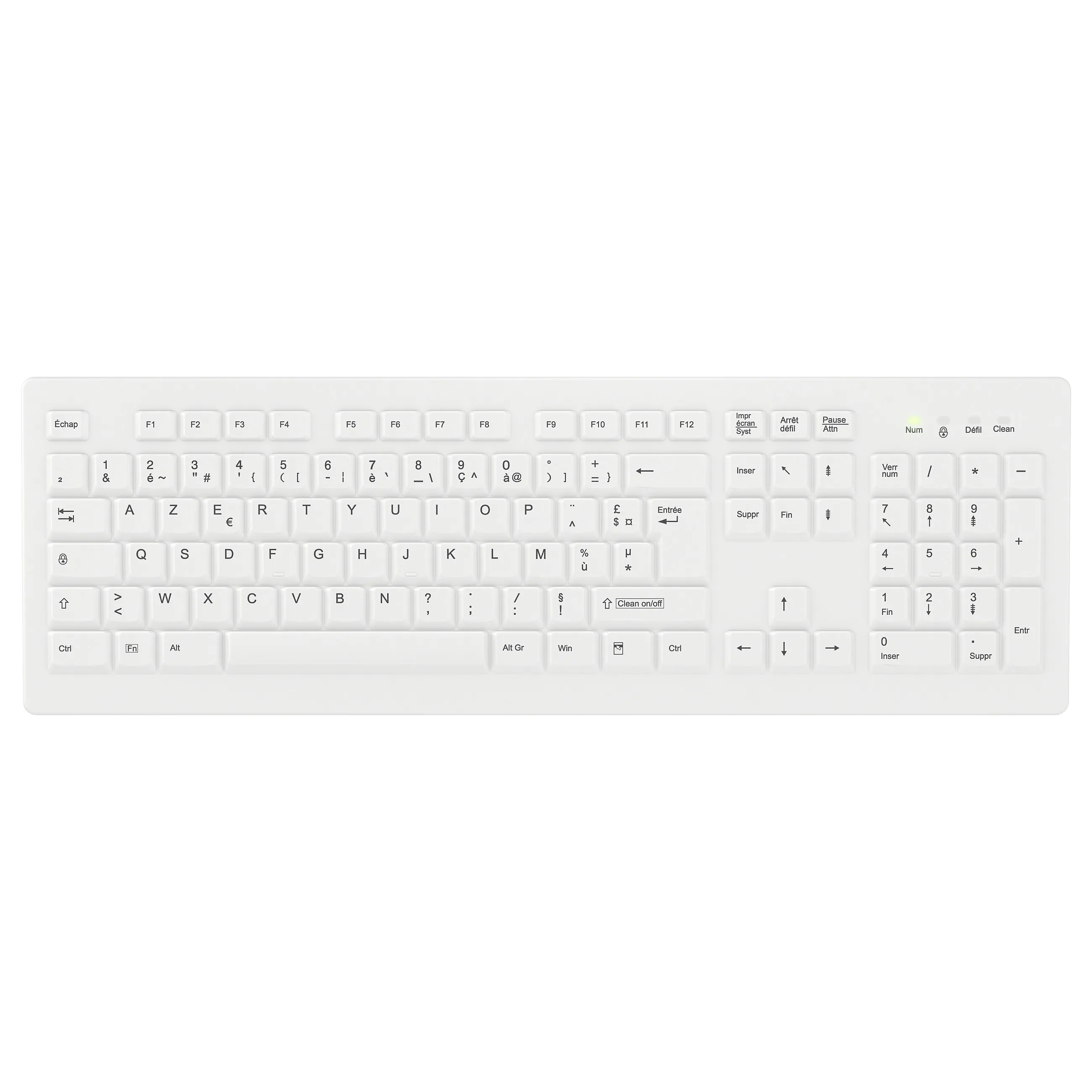 Contour Design Active Key AK-C8100F-FU1-W/FR keyboard Contour Design Active Key AK-C8100F-FU1-W/FR keyboard