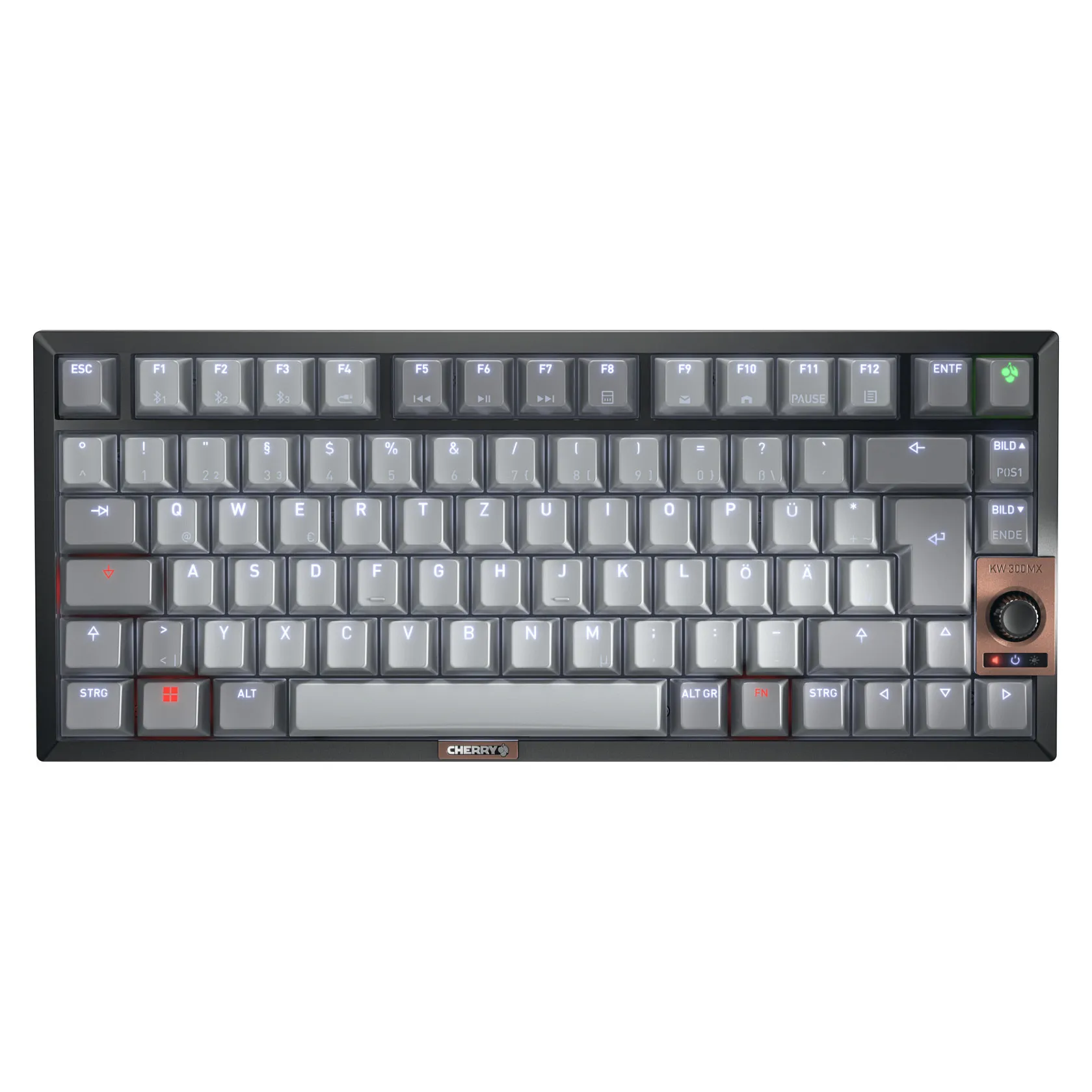 CHERRY KW 300 MX keyboard Klaviatūra CHERRY KW 300 MX (G80-3960HIADE-2)