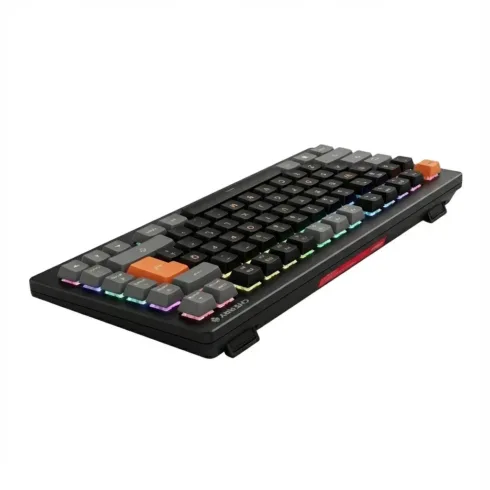 Klaviatūra Cherry TAS MX-LP 2.1 Compact Wireless DE-Layout (G80-3860LGADE-2), juodos spalvos