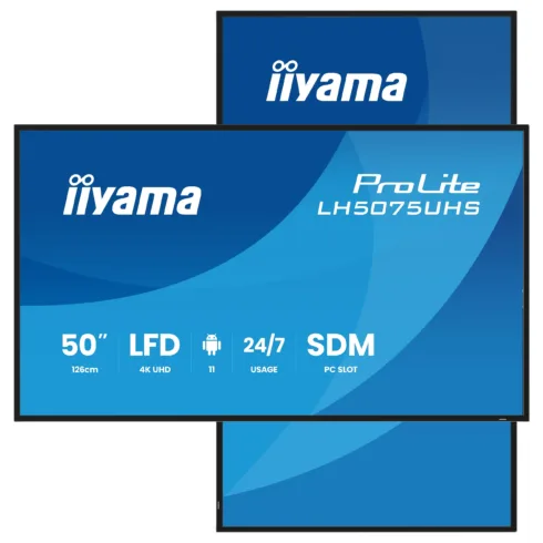 Komercinis ekranas iiyama LH5075UHS-B2AG