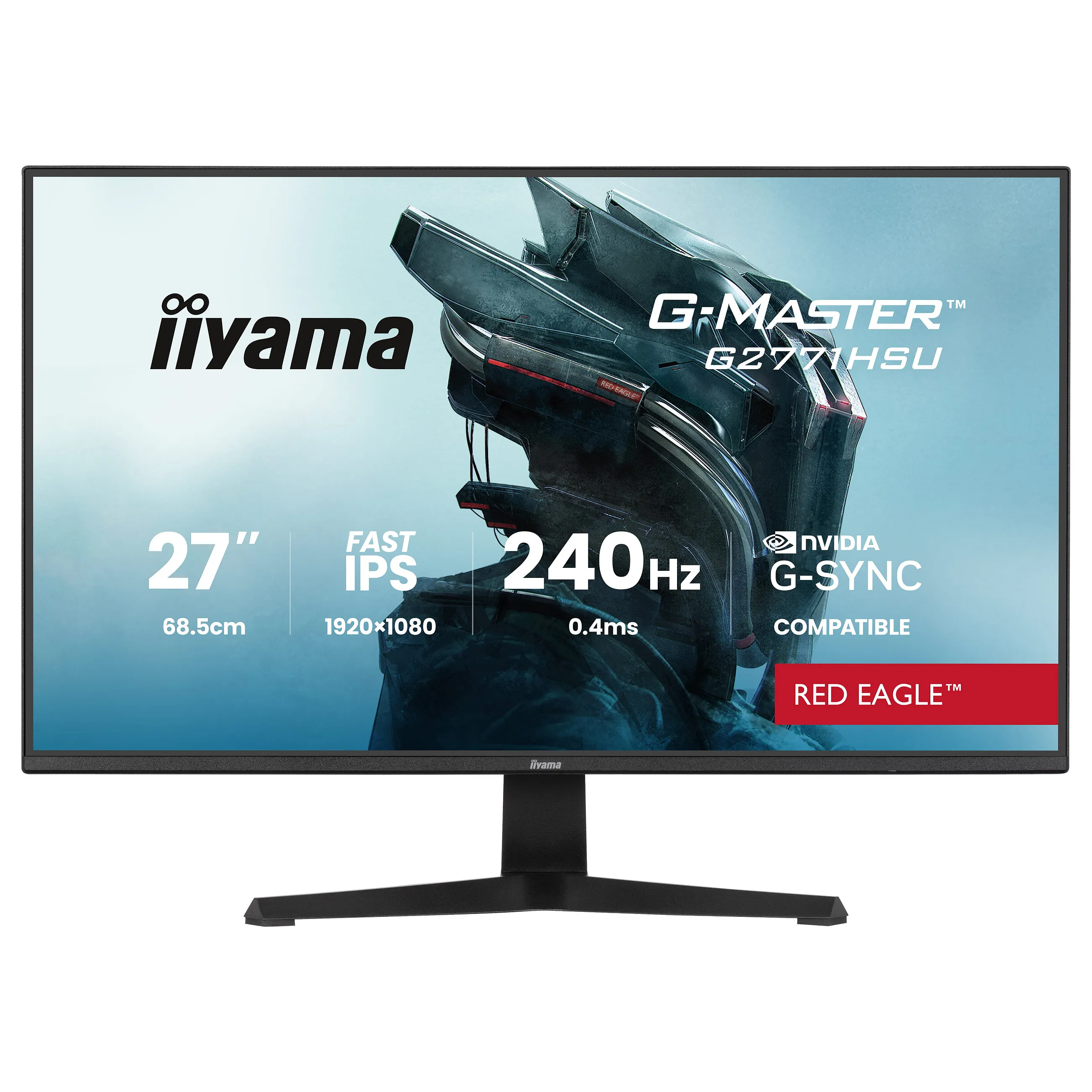 iiyama G-MASTER G2771HSU-B1 computer monitor Monitorius iiyama G-MASTER G2771HSU-B1