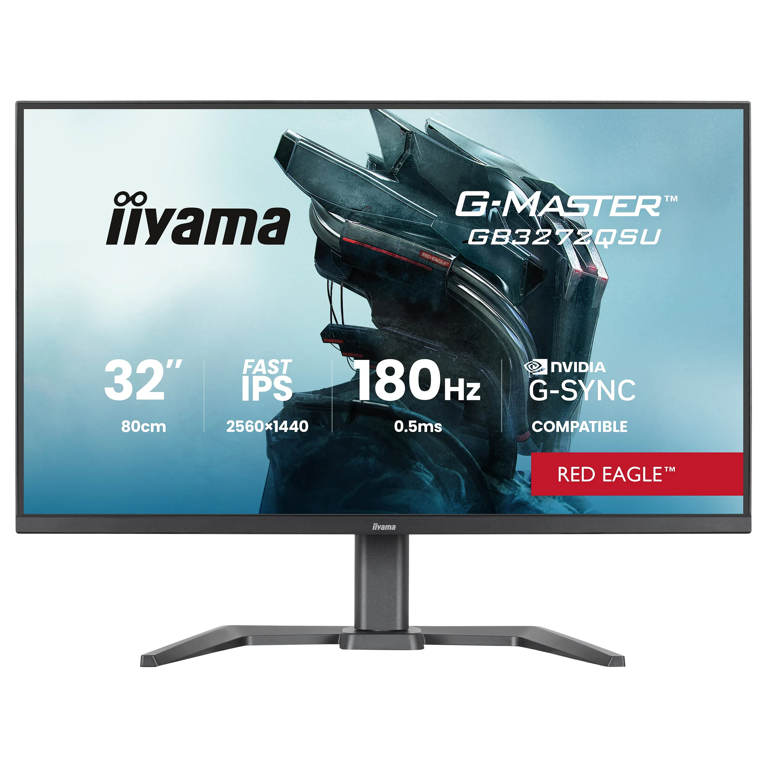 iiyama G-MASTER GB3272QSU-B1 computer monitor Monitorius iiyama G-MASTER GB3272QSU-B1