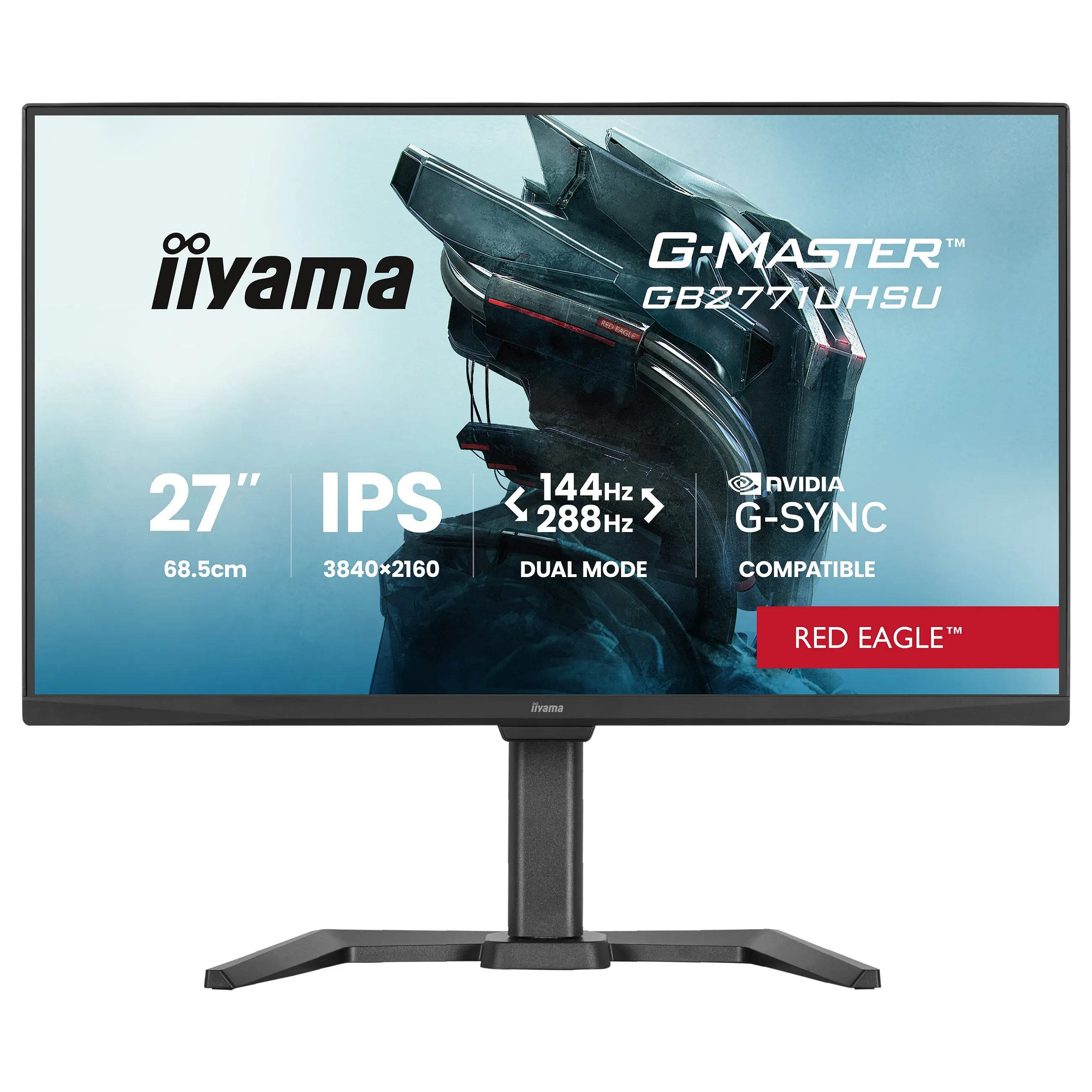 iiyama G-MASTER GB2771UHSU-B1 computer monitor Monitorius iiyama G-MASTER GB2771UHSU-B1