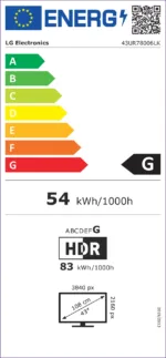 LG UHD 43UR78006LK