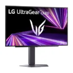 LG 27GX704A-B monitorio galinis vaizdas su VESA tvirtinimu