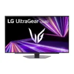 LG 27GX704A-B monitorio galinis vaizdas su VESA tvirtinimu