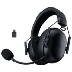 Razer BlackShark V3 X HyperSpeed ausinės, šoninis vaizdas su mikrofonu